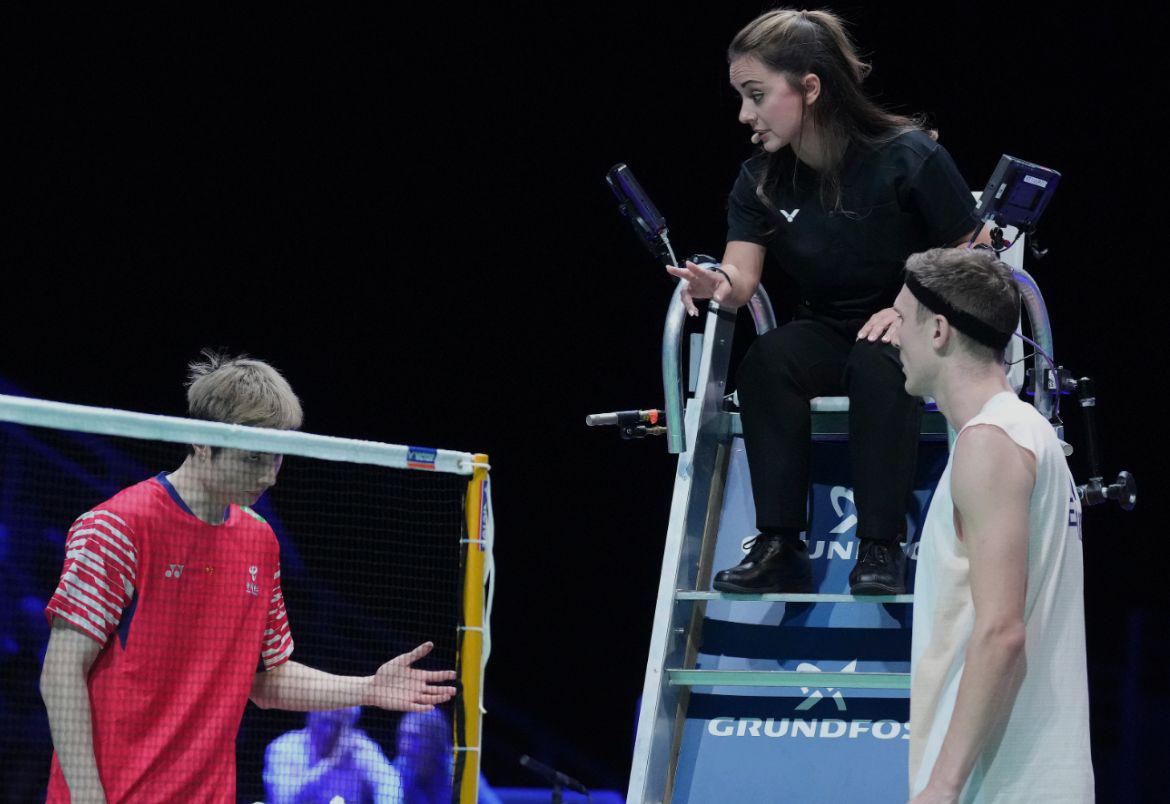 丹麦羽毛球, 石宇奇没有, 发球时间太